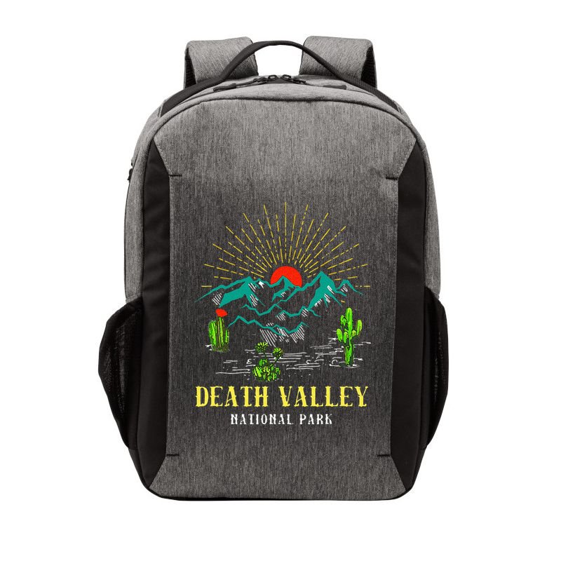Death Valley National Park Desert California Nevada Tourist Vector Backpack