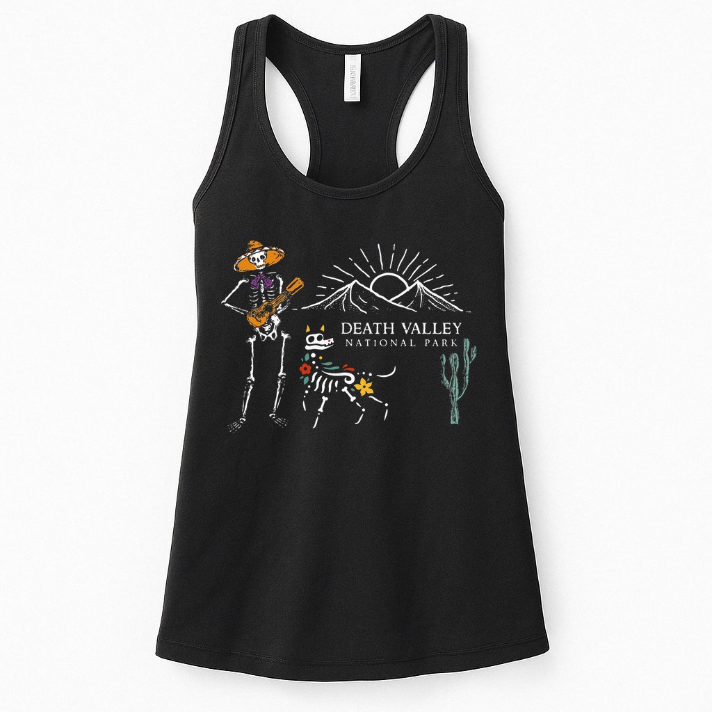 Death Valley National Park  Appalachian Trail Womens Tank Top