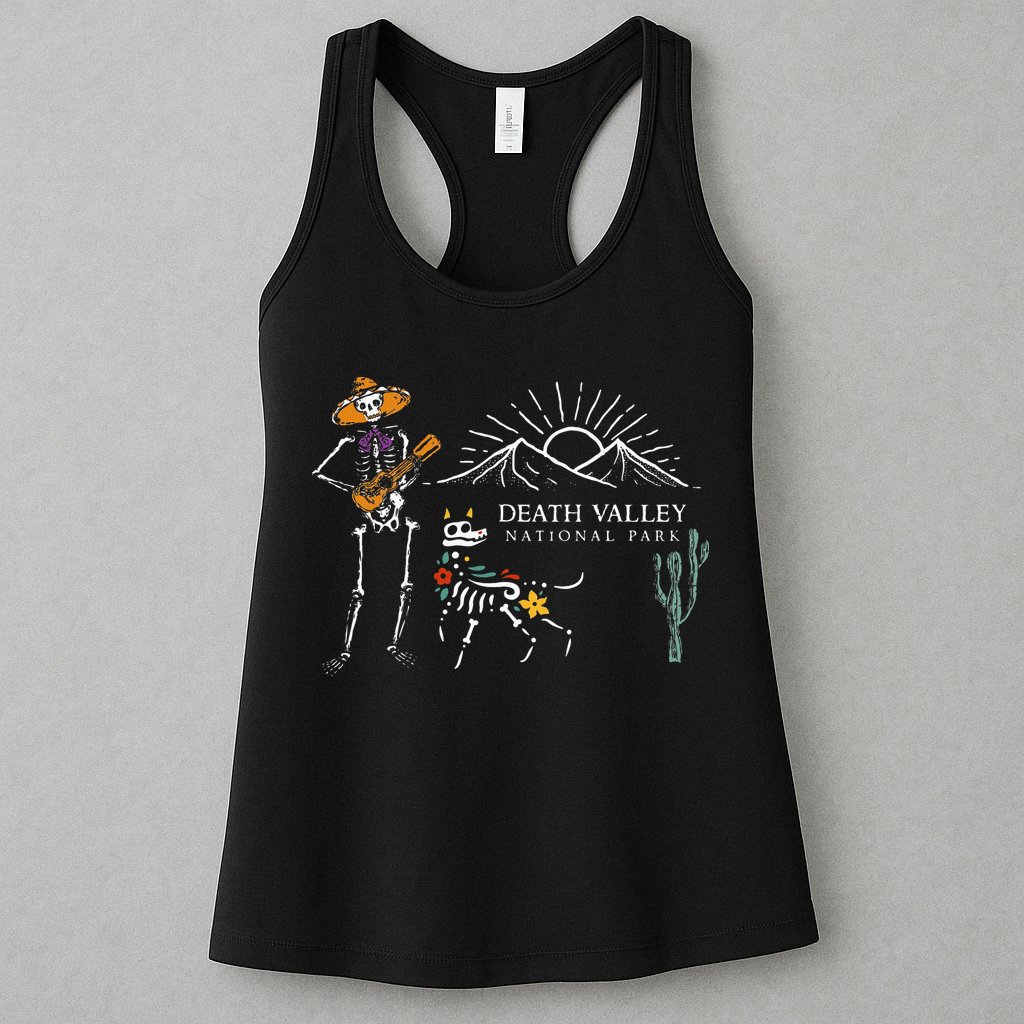 Death Valley National Park  Appalachian Trail Womens Tank Top