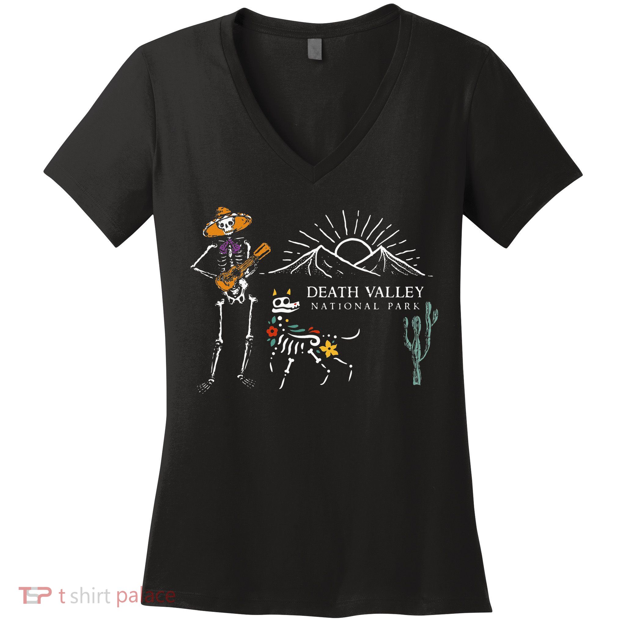 Death Valley National Park  Appalachian Trail Women's V-Neck T-Shirt