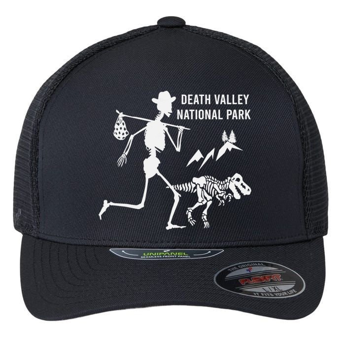 Death Valley National Park California US Hiking Vintage Flexfit Unipanel Trucker Cap