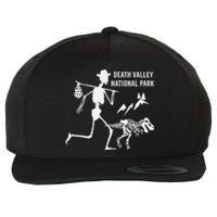 Death Valley National Park California US Hiking Vintage Wool Snapback Cap