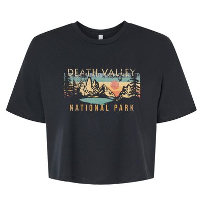 Death Valley National Park Bella+Canvas Jersey Crop Tee