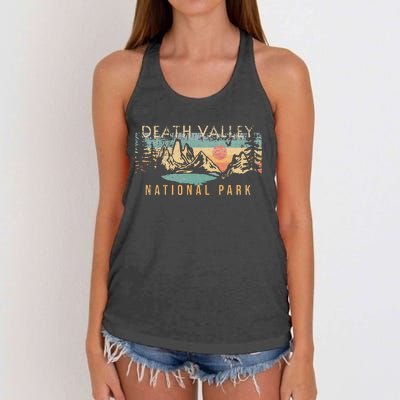 Death Valley National Park Women's Knotted Racerback Tank