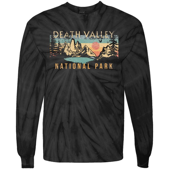 Death Valley National Park Tie-Dye Long Sleeve Shirt