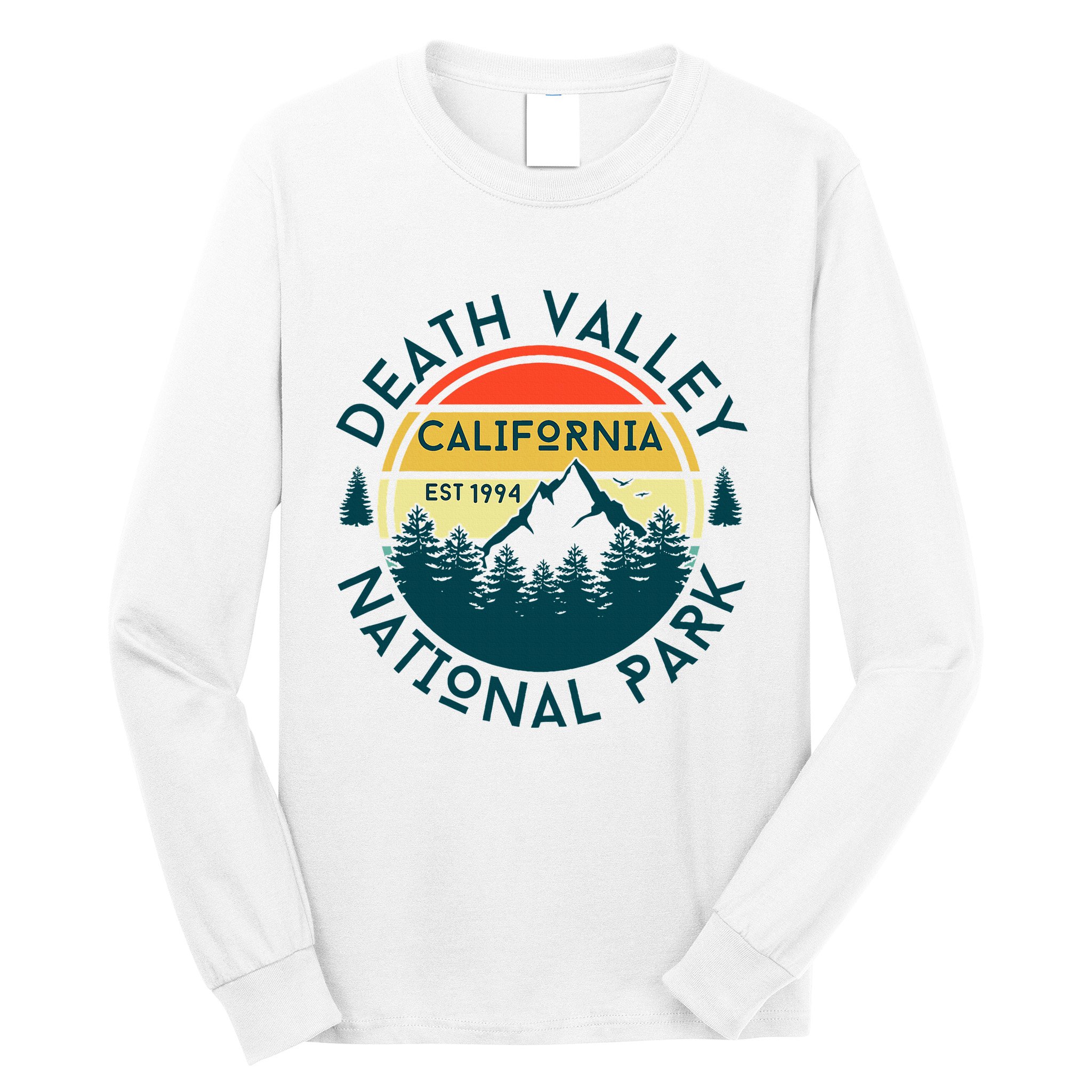 Death Valley National Park California Nature Hiking Outdoors Long Sleeve Shirt