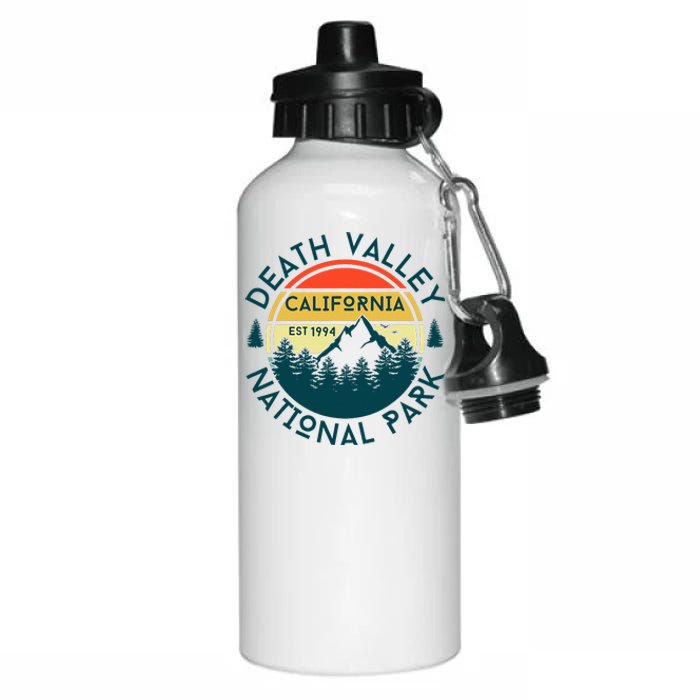 Death Valley National Park California Nature Hiking Outdoors Aluminum Water Bottle