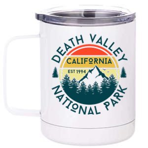 Death Valley National Park California Nature Hiking Outdoors 12 oz Stainless Steel Tumbler Cup