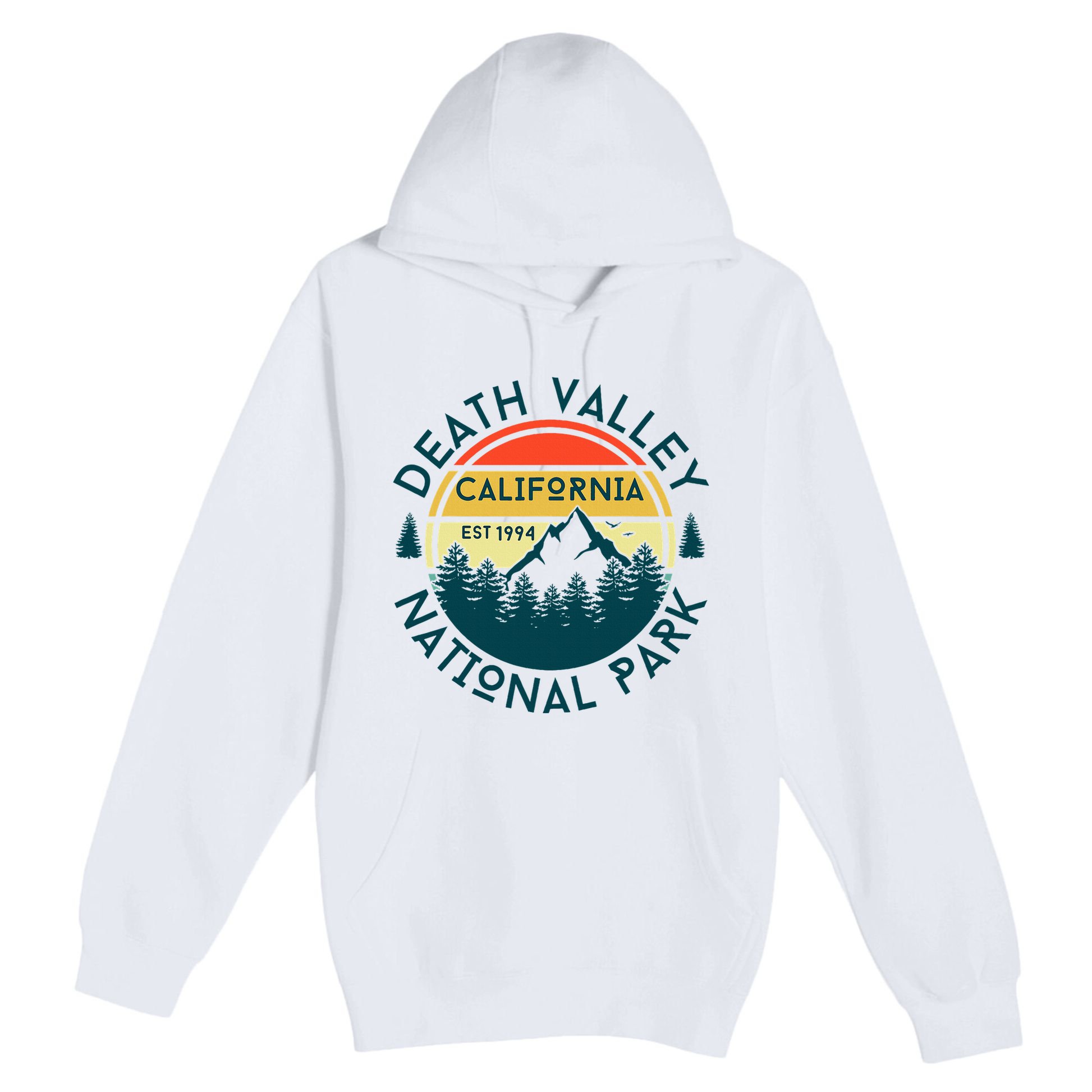 Death Valley National Park California Nature Hiking Outdoors Premium Pullover Hoodie