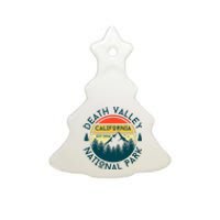 Death Valley National Park California Nature Hiking Outdoors Ceramic Tree Ornament