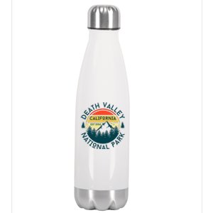 Death Valley National Park California Nature Hiking Outdoors Stainless Steel Insulated Water Bottle