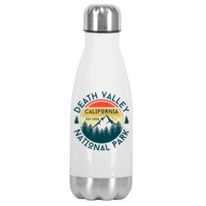 Death Valley National Park California Nature Hiking Outdoors Stainless Steel Insulated Water Bottle