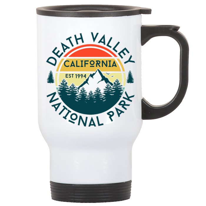 Death Valley National Park California Nature Hiking Outdoors Stainless Steel Travel Mug