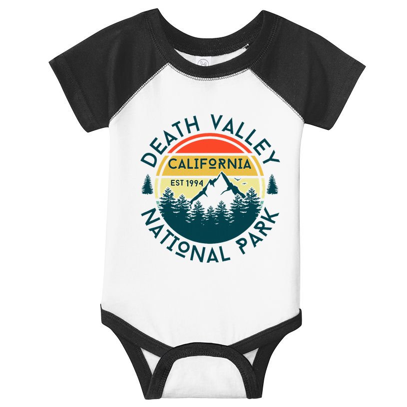 Death Valley National Park California Nature Hiking Outdoors Infant Baby Jersey Bodysuit