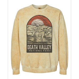 Death Valley National Park Colorblast Crewneck Sweatshirt