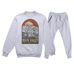 Death Valley National Park Premium Crewneck Sweatsuit Set