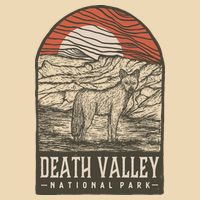 Death Valley National Park Drawstring Bag