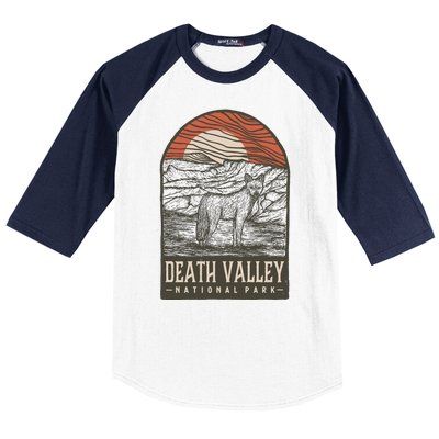 Death Valley National Park Baseball Sleeve Shirt