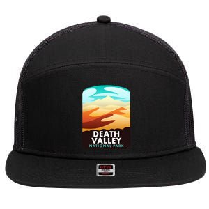 Death Valley National Park 7 Panel Mesh Trucker Snapback Hat