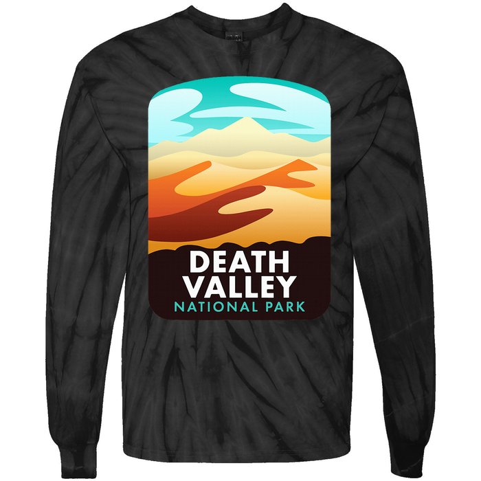 Death Valley National Park Tie-Dye Long Sleeve Shirt