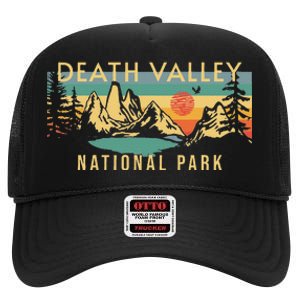 Death Valley National Park High Crown Mesh Back Trucker Hat