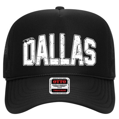Dallas Vintage Retro Trucker Hat