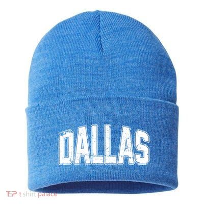 Dallas Vintage Retro Sustainable Knit Beanie