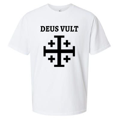 Deus Vult Roman Catholic Sueded Cloud Jersey T-Shirt