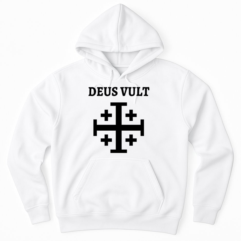 Deus Vult Roman Catholic Hoodie