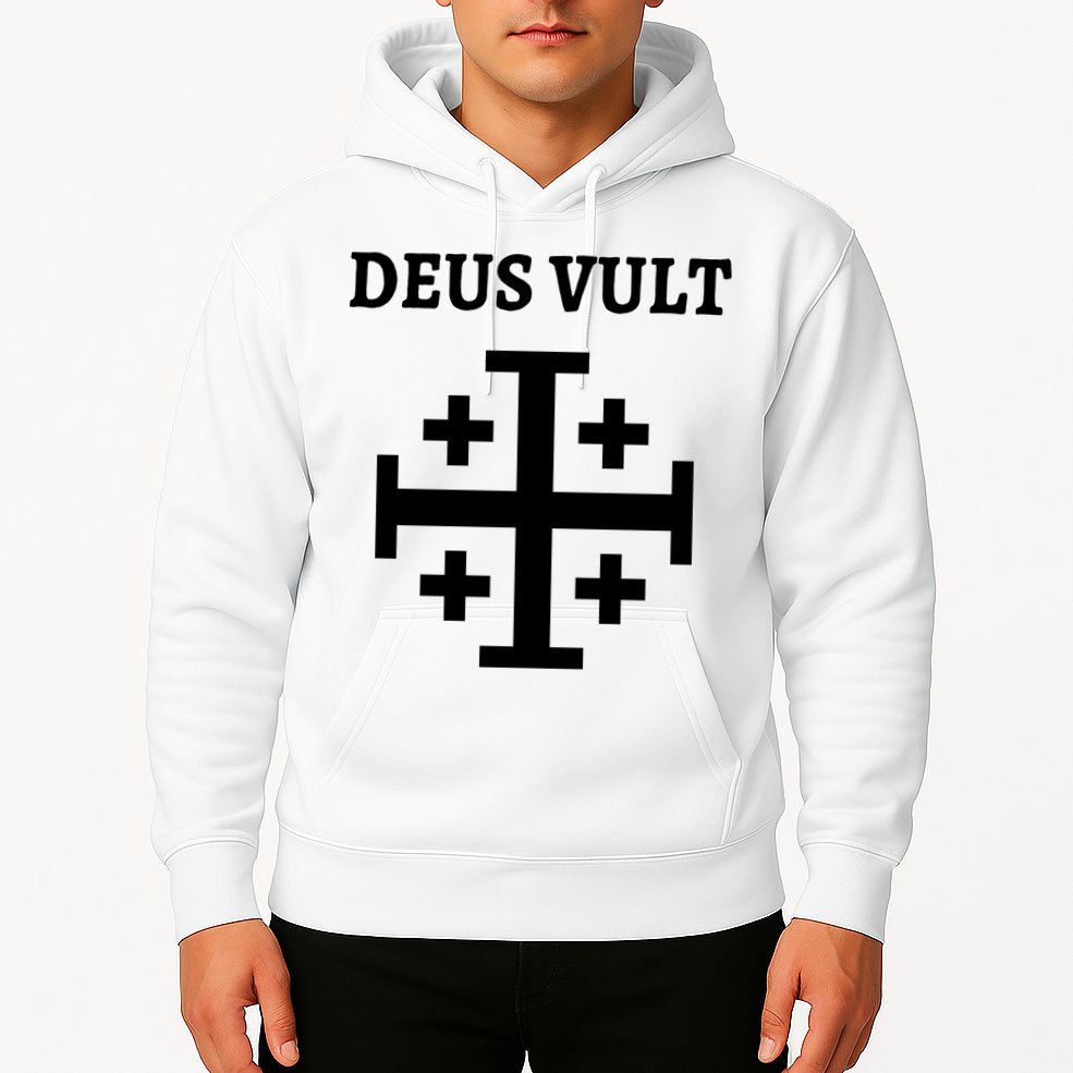 Deus Vult Roman Catholic Hoodie