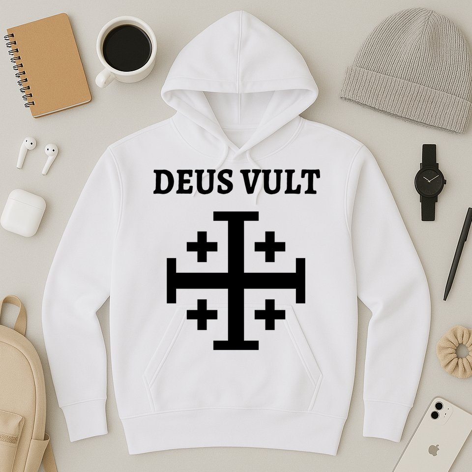 Deus Vult Roman Catholic Hoodie