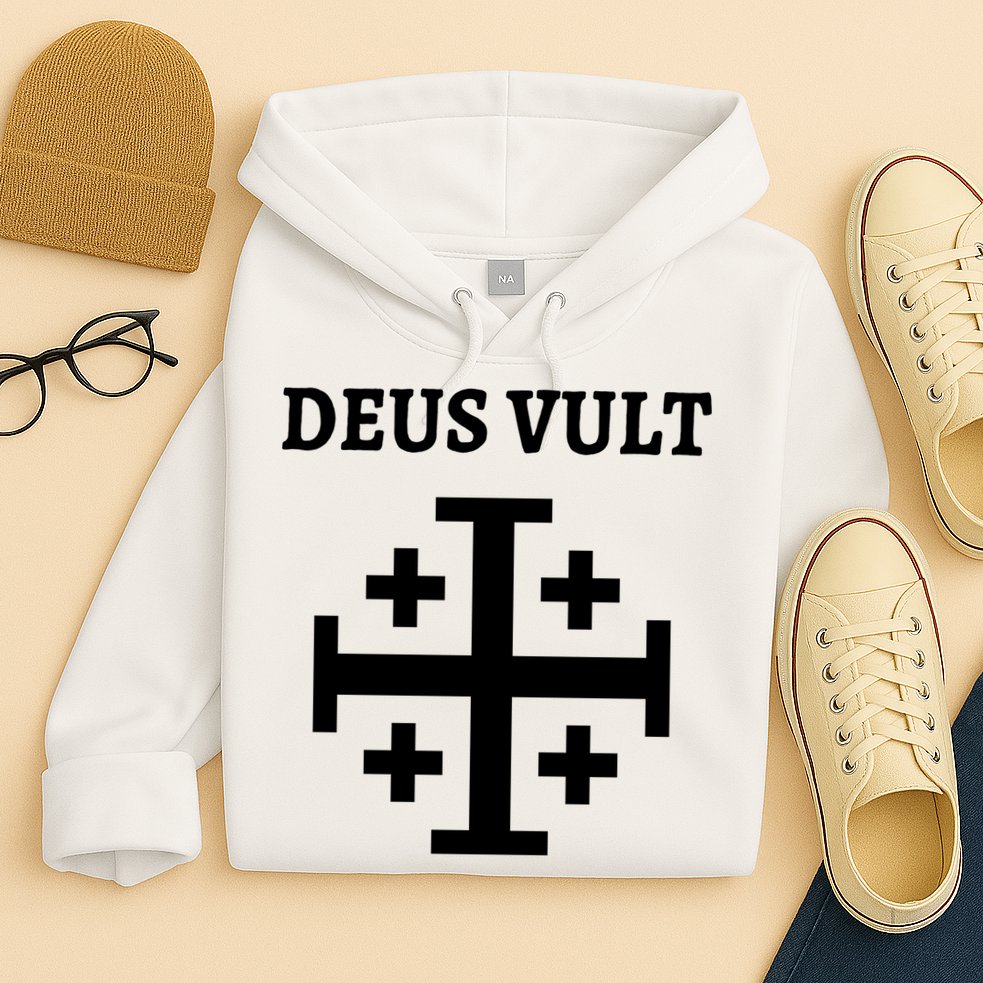 Deus Vult Roman Catholic Hoodie