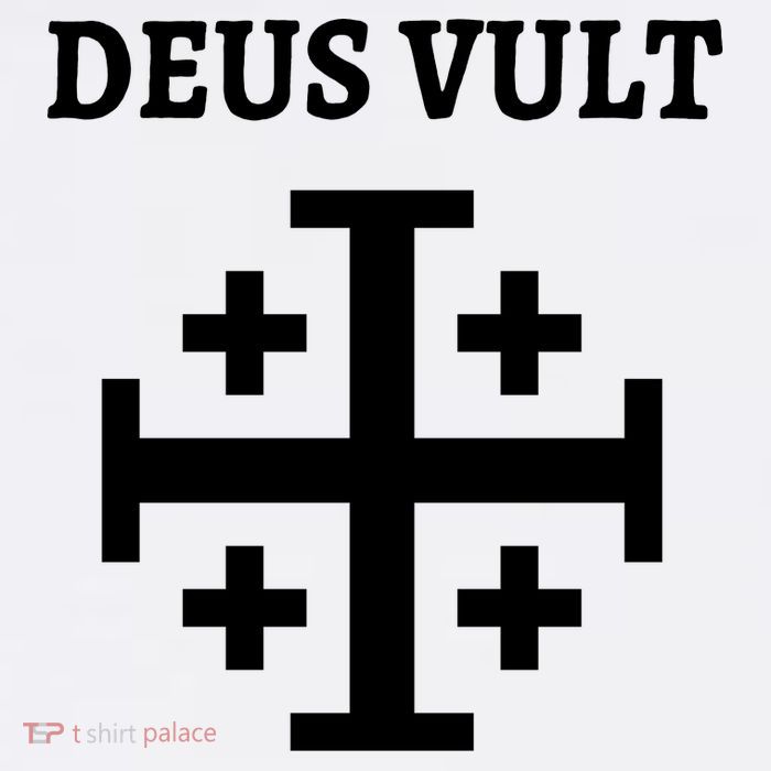 Deus Vult Roman Catholic Tall T-Shirt