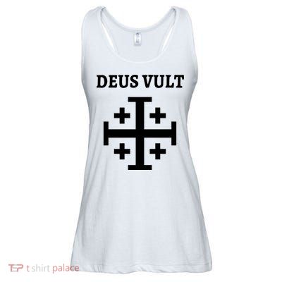Deus Vult Roman Catholic Ladies Essential Flowy Tank