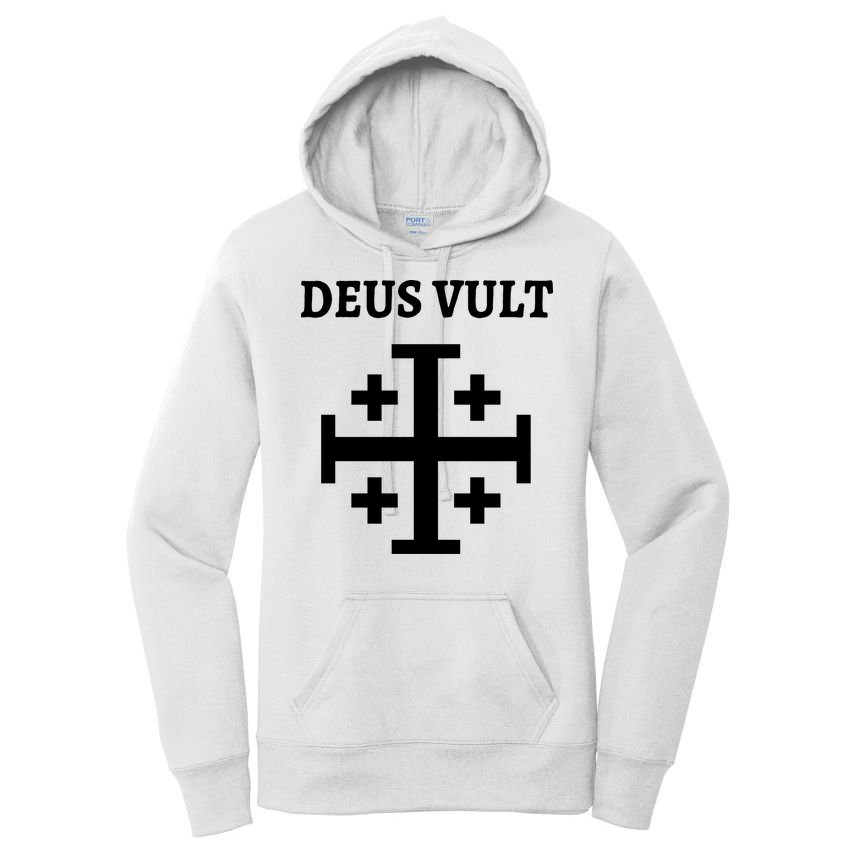 Deus Vult Roman Catholic Women's Pullover Hoodie