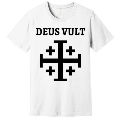 Deus Vult Roman Catholic Premium T-Shirt