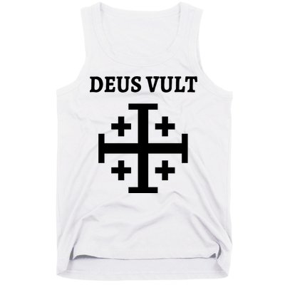 Deus Vult Roman Catholic Tank Top