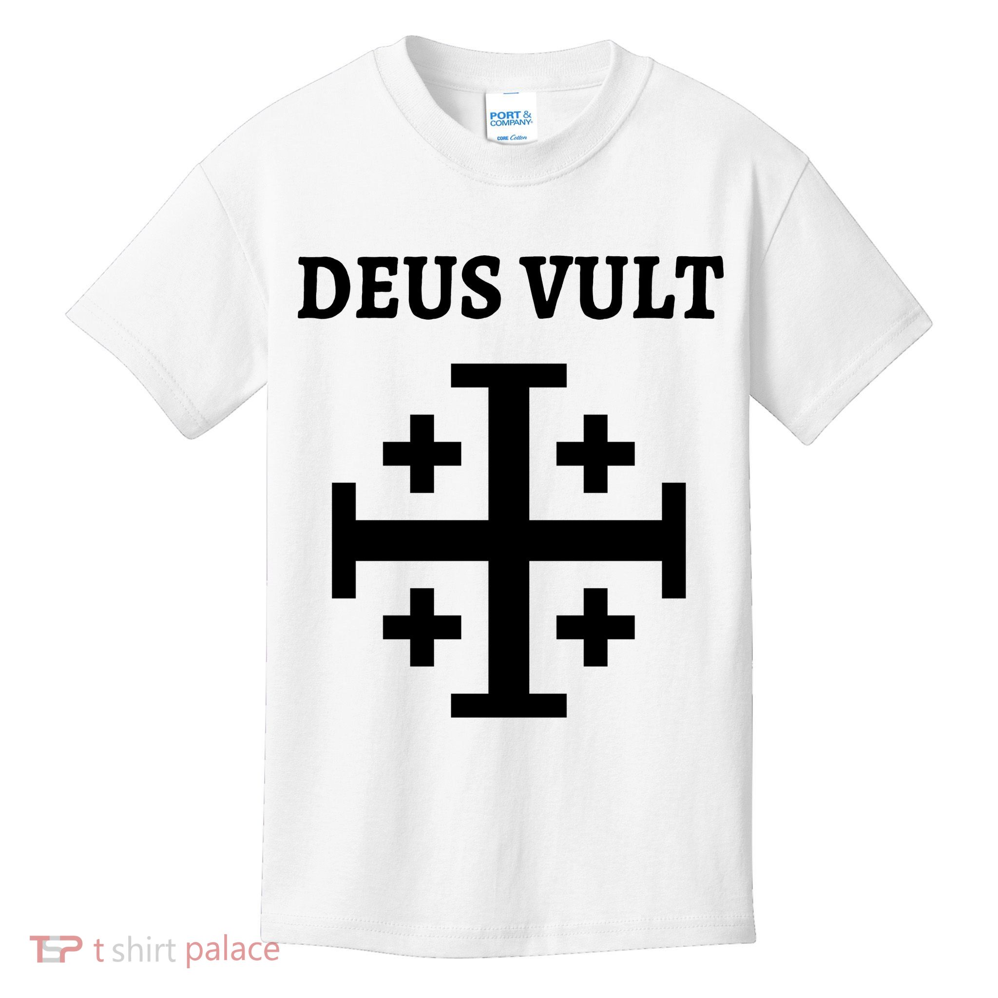 Deus Vult Roman Catholic Kids T-Shirt