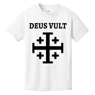 Deus Vult Roman Catholic Kids T-Shirt