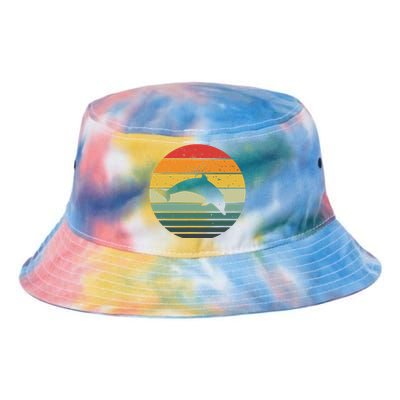 Dolphin Vintage Retro Sunset Tees 60s 70s Style Tie Dye Newport Bucket Hat