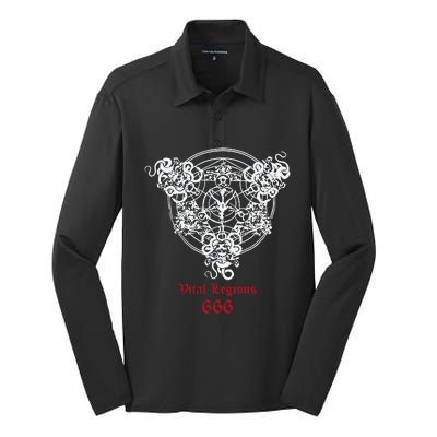 Direct Vital Remains Death Metal Silk Touch Performance Long Sleeve Polo