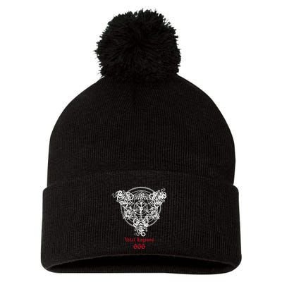 Direct Vital Remains Death Metal Pom Pom 12in Knit Beanie