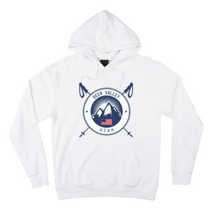 Deer Valley Ski Skiing Snow Utah Hoodie