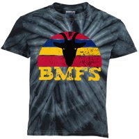 Distressed Vintage Sunset Billy Strings Goat Kids Tie-Dye T-Shirt