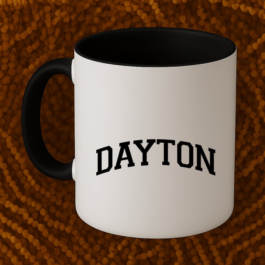 Dayton Varsity Style Logo Mug