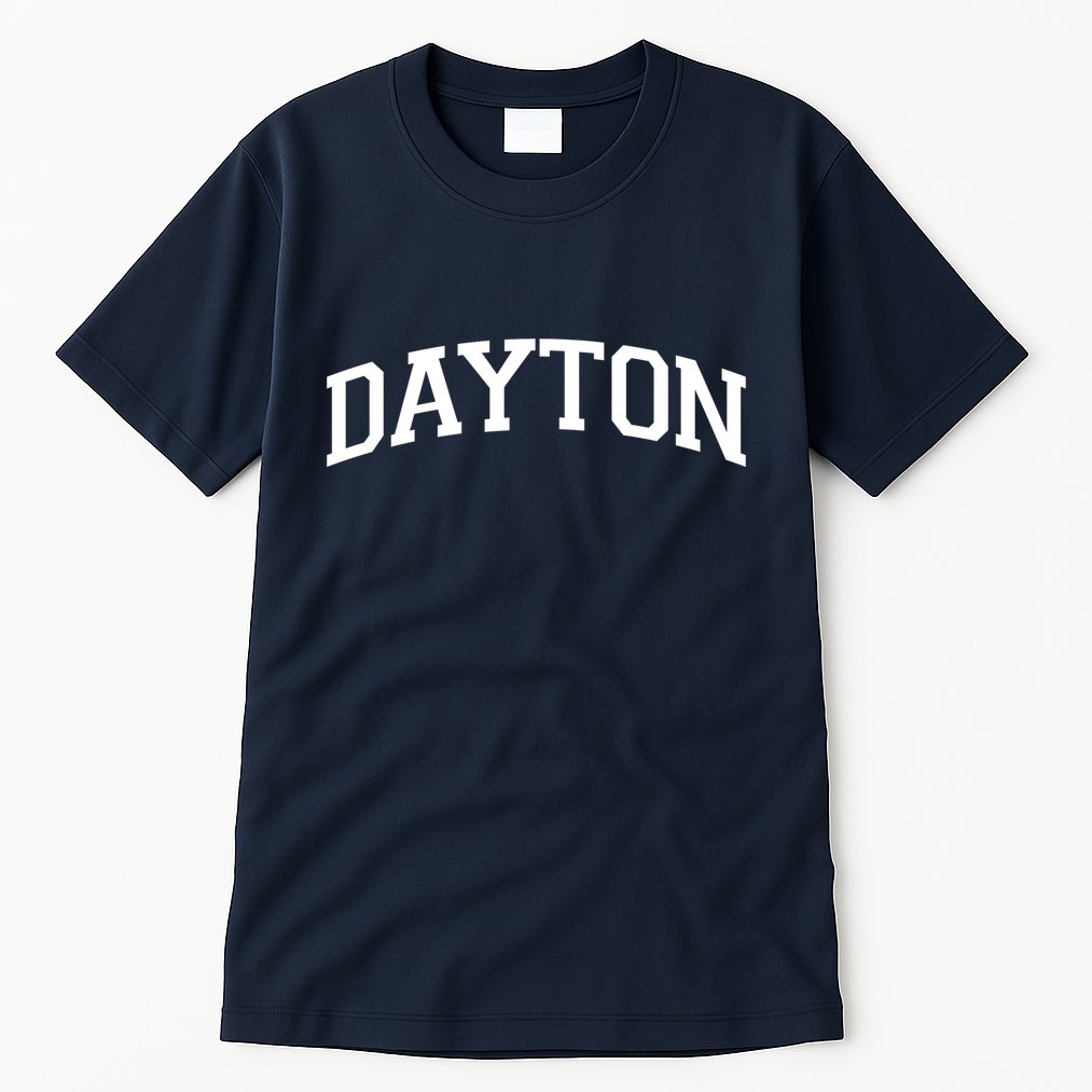 Dayton Varsity Style Logo Tall T-Shirt