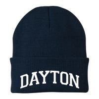 Dayton Varsity Style Logo Beanie