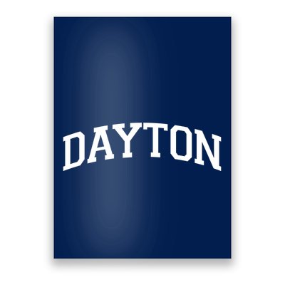 Dayton Varsity Style Logo Poster
