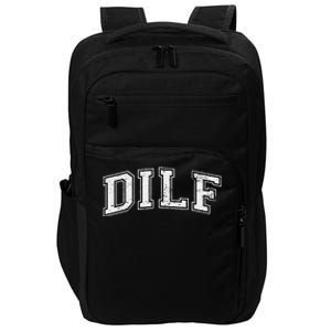 Dilf Varsity Style Dad Older More Mature Impact Tech Backpack