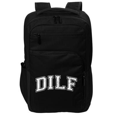 Dilf Varsity Style Dad Older More Mature Impact Tech Backpack